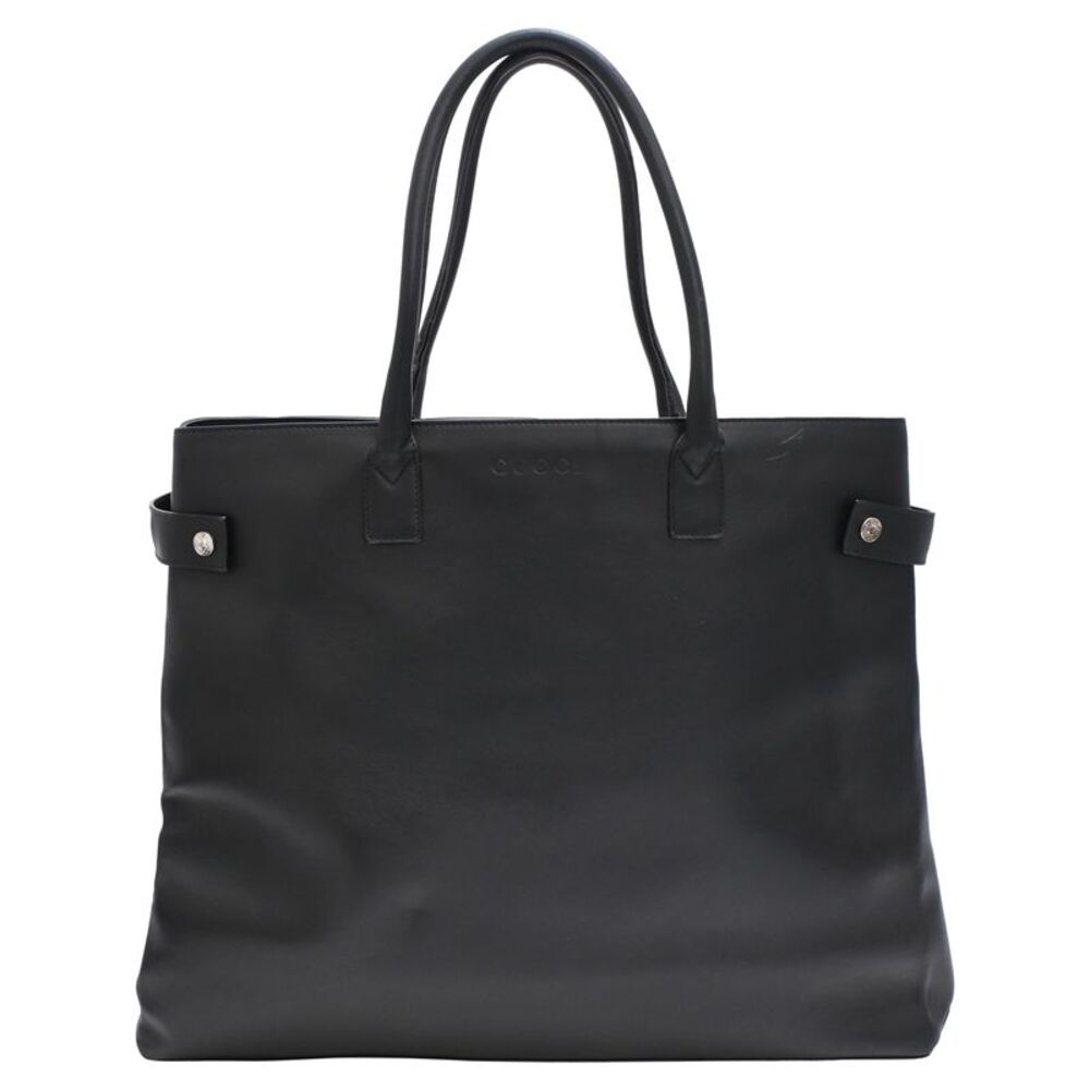 Gucci Large Tote Bag in Black Leather
